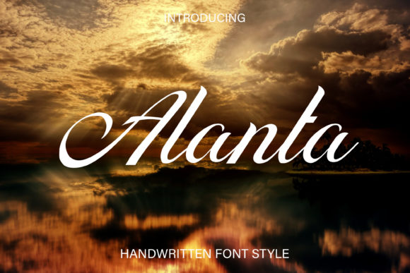 Alanta: An Elegant Handwritten Font for Polished Designs