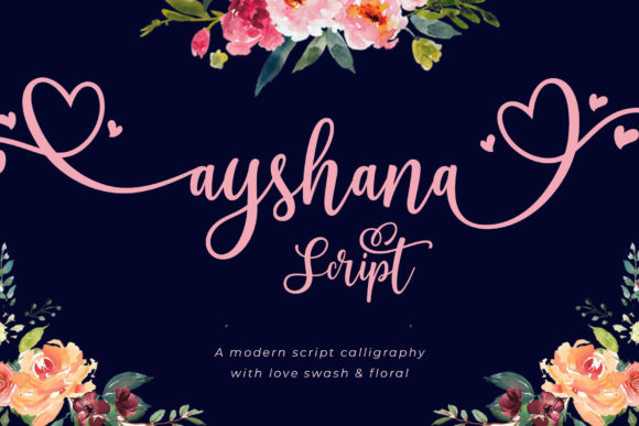 Ayshana Script: A Timeless Handwritten Font for Modern Designs