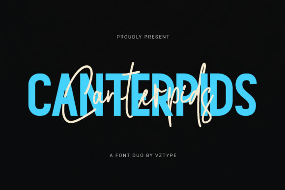 Canterpids Font Duo: A Balanced Blend of Elegance