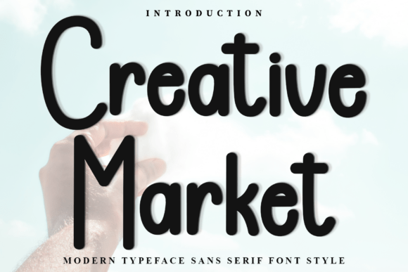 Creative Market Font: Handsome for Distinctive Design
