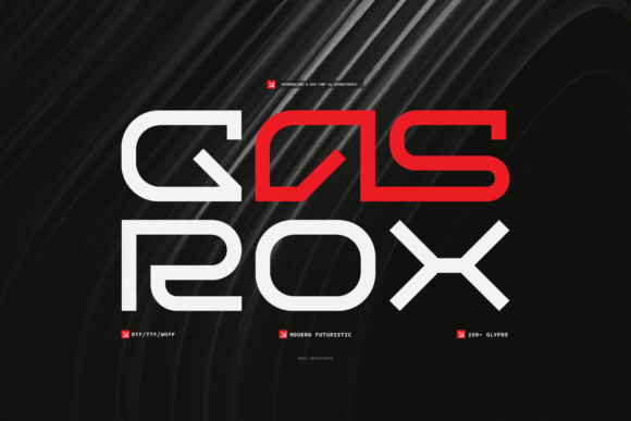 Discover Gasrox: A Bold Modern Typeface for High-Impact Designs