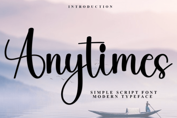 Discover the Soft, Unique Charm of Anytimes Font