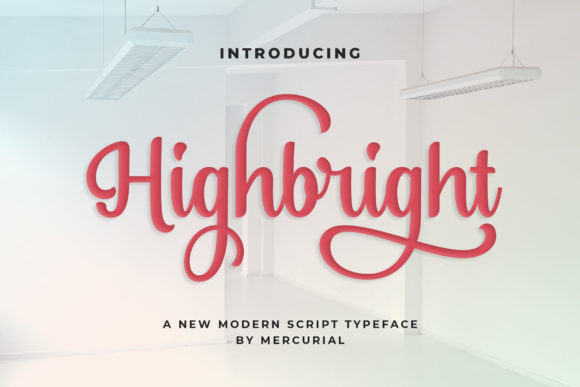 Highbright Font: Vintage Charm for Modern Designs