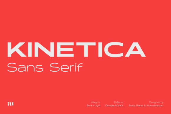 Kinetica Font: Motion-Inspired Wide Typeface