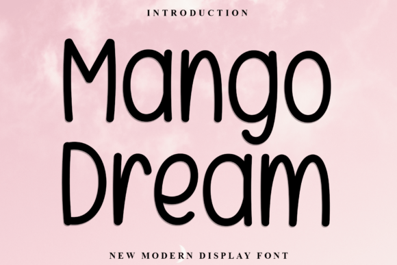 Mango Dream Font: A Handwritten Typeface for Modern Design
