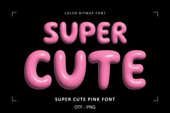 Super Cute Font: Sweet Color for Happy Designs