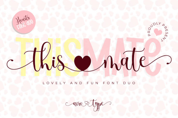 This Mate Font: Luxury Duo for Modern Design